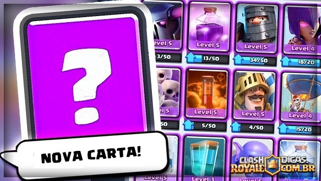Nova Carta Revelada no Clash Royale - Abril 2018